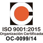 Logo ISO 9001:2015 OC-0099/14